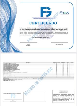 MBA CERT